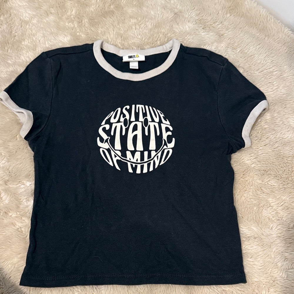 Positive State of Mind H&M Cotton Tshirt - Black